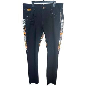 Brand‎ X - Watson Hell Fire Pants with Unique Design Men's Size 36